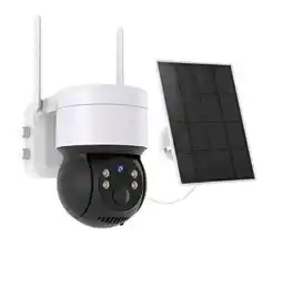 Falabella Cámara Inalámbrica 360 Wifi Panel Solar Exterior Domo App oferta