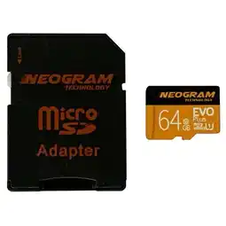 Falabella Memoria Marca Neogram Tech Micro SD 64GB Con Adaptador SD oferta