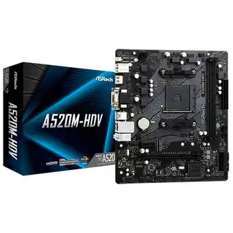 Falabella Board M-atx A520m-hdv Socket Am4 oferta