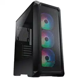 Falabella Chasis Archon 2 Mesh Negro Rgb Atx + 3 Fans Rgb oferta