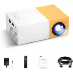 Falabella Mini Proyector Led Video Beam HD 1080P HDMI oferta