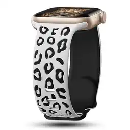 Falabella Correa Pulso Manilla Animal Print Apple Watch 38mm 40mm 41mm 32 mmBlancoNegro oferta