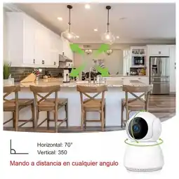 Falabella Cámara De Seguridad Wifi Inteligente Robótica 1080P HD Q9 oferta