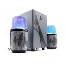 Falabella PARLANTE TEATRO EN CASA BLUETOOTH 2.1 49W PC LED RGB USB FM CONTROL oferta
