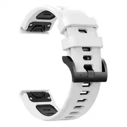 Falabella Pulso 26mm Correa Garmin Fenix 5x 6x 7x Easy Fit Blanco oferta