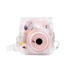 Falabella Estuche para Cámara Instax Mini 12 /11/ 9 - Transparente Rosado oferta