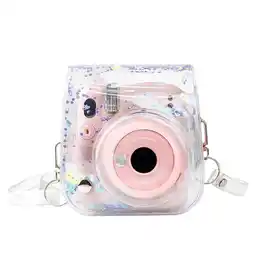 Falabella Estuche para Cámara Instax Mini 12 /11/ 9 - Transparente Violeta oferta