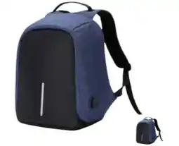 Falabella Maleta Antirrobo Morral Con Puerto Y Cable Usb Impermeable azul oferta