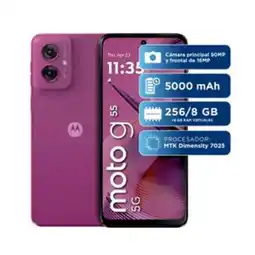 Falabella Celular G55 256 GB/8 RAM 5G Color Rosado oferta