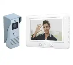 Falabella Timbre video portero alambrico audio doble via MONITOR 7 oferta