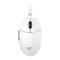 Falabella MOUSE GAMER BLANCO INALAMBRICO RECARGABLE TIPO C 24GHZ 7400DPI oferta