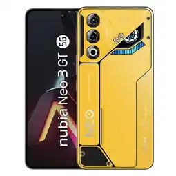Falabella Celular Blade NUBIA NEO 3 GT 5G 256GB 8GB RAM (Ampliable a 20GB) Amarillo oferta