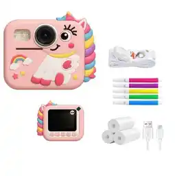 Falabella Cámara Fotos Video de Impresion Insstantanea para Niños Con Flash oferta