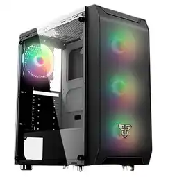 Falabella Caja ATX Gamer Aero CG80 + 4 FAN RGB oferta