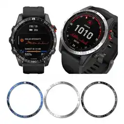 Falabella Protector Bisel Acero Adhesivo Garmin Fenix 7 Sapphire Solar Plateado oferta
