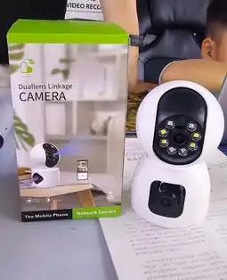 Falabella Camara De Seguridad Doble Lente Wifi gira 360° oferta