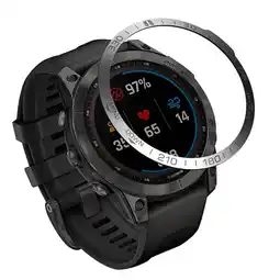 Falabella Protector Bisel Acero Adhesiv Garmin Fenix 7s Sapphire Solar oferta