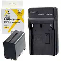 Falabella Cargador + bateria npf-970 para sony hdr-fx1000 fx7 ax2000 hvrhd1000 oferta