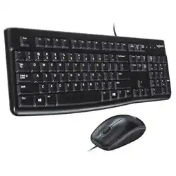 Falabella Combo Teclado + Mouse Mk120 Negro Cableado oferta