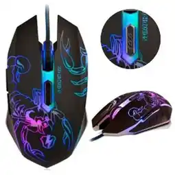 Falabella Mouse optico para gamer usb 6 botones 7 colores especial para gamer oferta