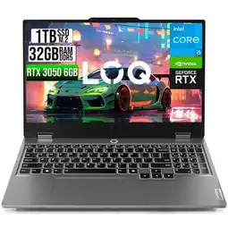 Falabella PORTATIL LOQ 15IAX9 INTEL CORE I5 12450HX SSD 1TB RAM 32GB RTX 3050 6GB oferta