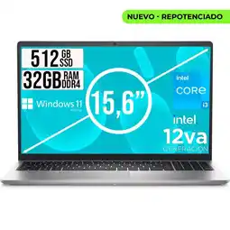 Falabella INSPIRON INTEL CORE I3 1215U SSD 512GB RAM 32GB LED 156 FHD LIC W11 HOME oferta