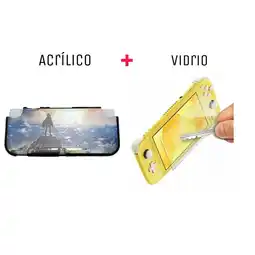 Falabella Protector Rígido + Vidrio Templado Para Switch Lite oferta