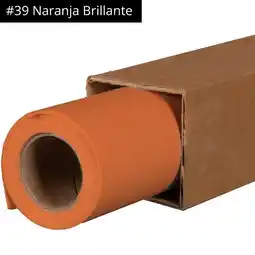 Falabella Fondo De Papel Naranja Brillante Rollo 10m X 270cm Para Estudio oferta