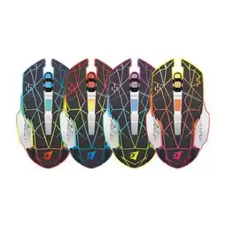 Falabella Mouse Gamer Inalambrico Recargable Jertech W200 oferta