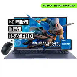 Falabella PORTATIL VIVOBOOK INTEL CORE I7 13620H 24GB RAM 1TB SSD 16 FHD oferta