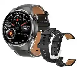 Falabella Reloj Smart Watch táctil redondo doble manilla K600 llamadas y deporte oferta