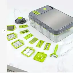 Falabella Cortador Picador Rayador De Verduras Multifuncional 26 Pzs oferta