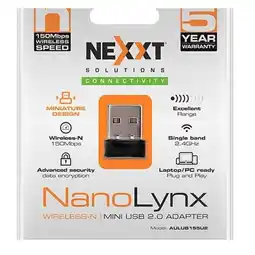 Falabella Adaptador Wi-fi Nexxt Wireless 150mbps Usb Nano oferta