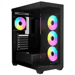 Falabella Chasis Gamer Raidmax Infinita I800 Negra 4 Fans Argb oferta