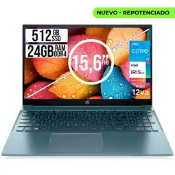 Falabella PAVILION INTEL CORE I5-1235U SSD 512GB RAM 24GB LED 15,6 FULL HD oferta
