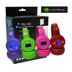 Falabella Audifonos Diadema N65 Bluetooth Pantalla Led Micrófono oferta