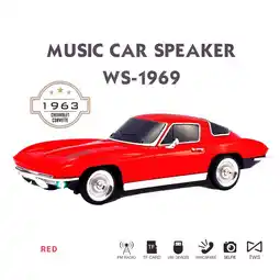 Falabella Radio Carro Parlante Ws 1969 Bluetooth Fm Corvette oferta