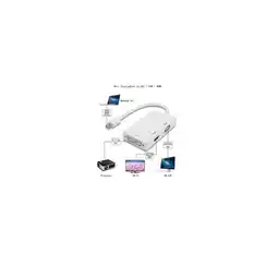 Falabella Thunderbolt mini displayport- hdmi - vga y dvi oferta