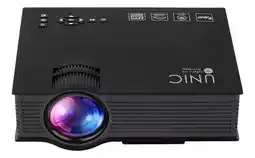 Falabella Mini Proyector Led Hd 1080p Wifi Hdmi Usb Sd Wifi 1200 Lumen Uc68s oferta