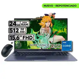 Falabella PORTATIL VIVOBOOK INTEL CORE I7 13620H 24GB RAM 512GB SSD 16 FHD oferta
