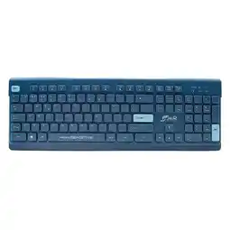 Falabella TECLADO BLUETOOTH INALAMBRICO 24GHZ USB ERGONOMICO RECARGABLE oferta