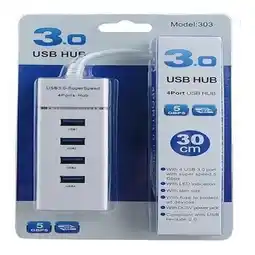 Falabella Hub Usb 3.0 4 Puertos De 5 Gbps Cable 30 oferta