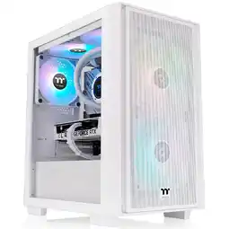 Falabella Caja M-ATX Versa H16 TG ARGB Blanco + Fuente 650W oferta