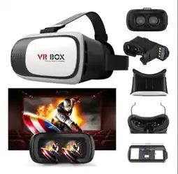 Falabella Gafas De Realidad Virtual 3d Vr Box + Control Bluetooth oferta