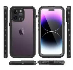 Falabella Estuche Sumergible Tipo Lifeproof Para iPhone 14 PRO MAX- Transparente oferta