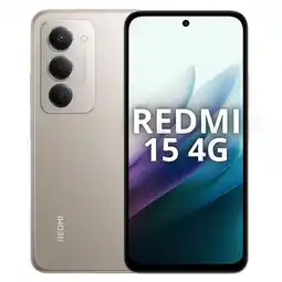Falabella Celular Redmi 15 4G 128GB/6GB RAM - Dorado oferta
