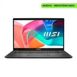 Falabella PORTATIL MODERN 14 F1MG - 13.8 IPS - INTEL CORE I7 150U - RAM 16GB DDR4 3200MHZ - SSD 512GB M.2 oferta