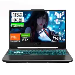 Falabella TUF A15 AMD RYZEN 5 7535HS SSD 1TB RAM 16GB DDR5 15,6 FHD RTX 3050 4GB oferta