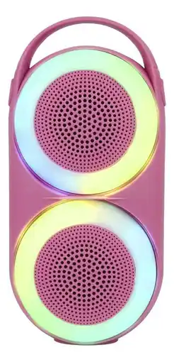 Falabella Altavoz Dual Bluetooth 51 Con Tws Y Luces Rgb Rosa chicle oferta