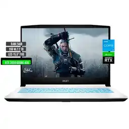 Falabella SWORD INTEL CORE I5-12450H RTX 3050 4GB SSD 2TB RAM 24GB LED 15.6 FHD 144Hz oferta